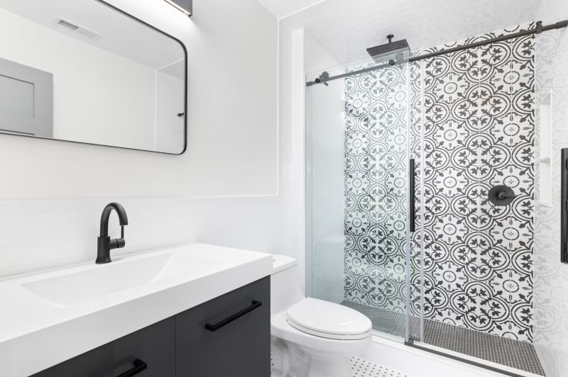Large-Format Tile Shower Walls
